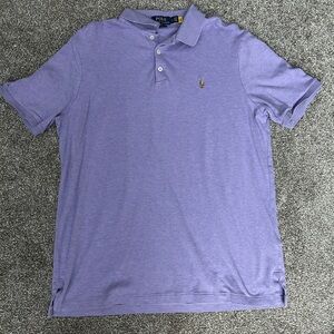 Polo by Ralph Lauren Men's Lavender Polo Shirt
